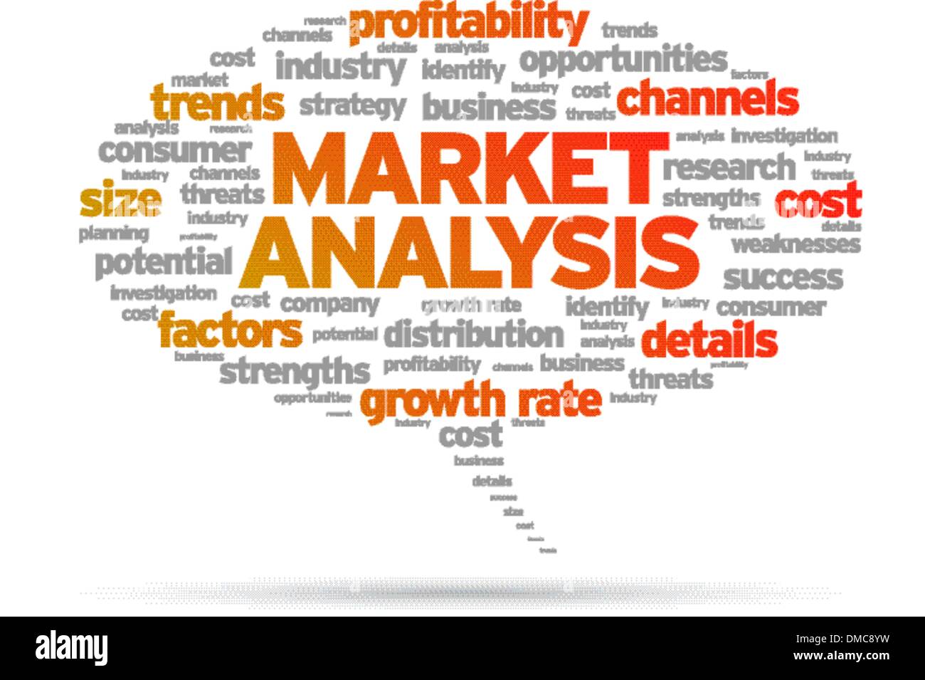 Analisi di mercato Illustrazione Vettoriale