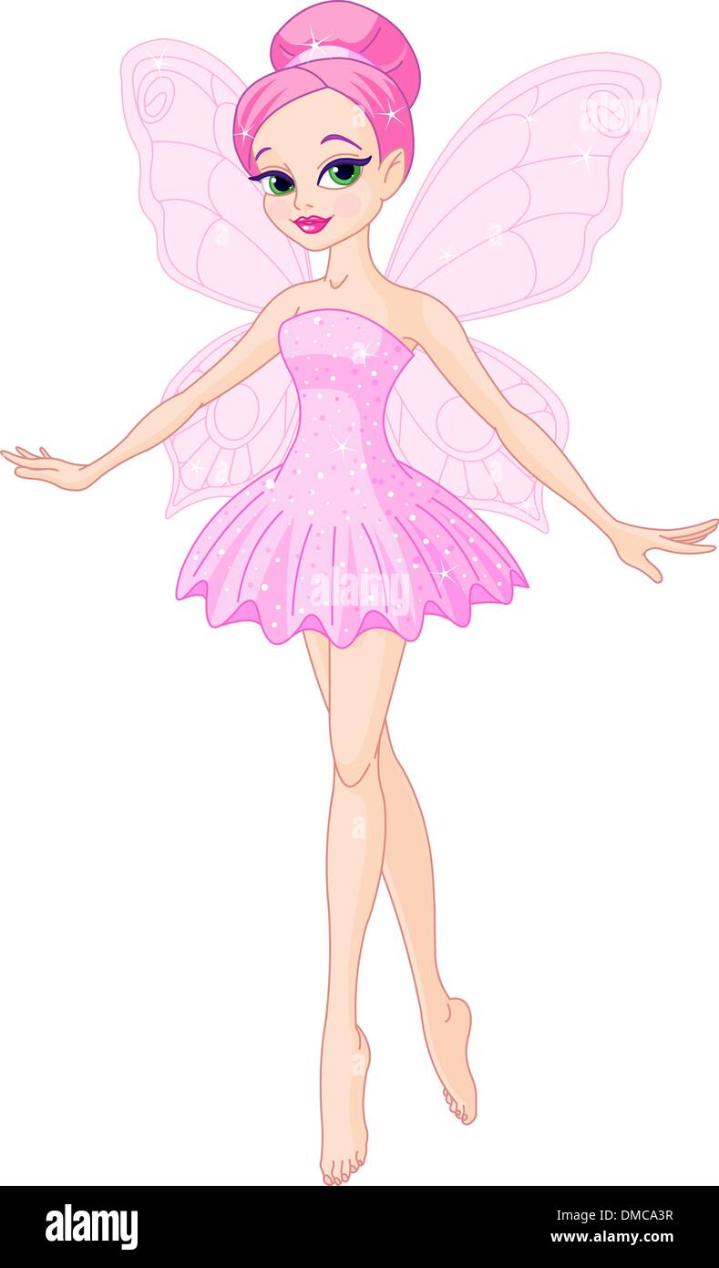 Bella fata Illustrazione Vettoriale