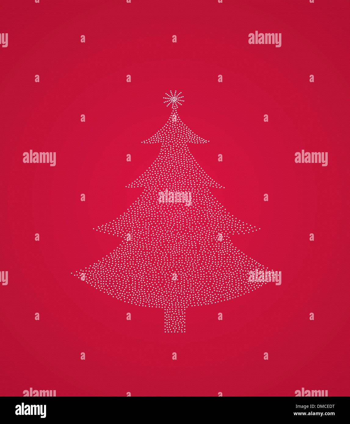 Albero di Natale da sfondo vettoriale EPS 10 Illustrazione Vettoriale