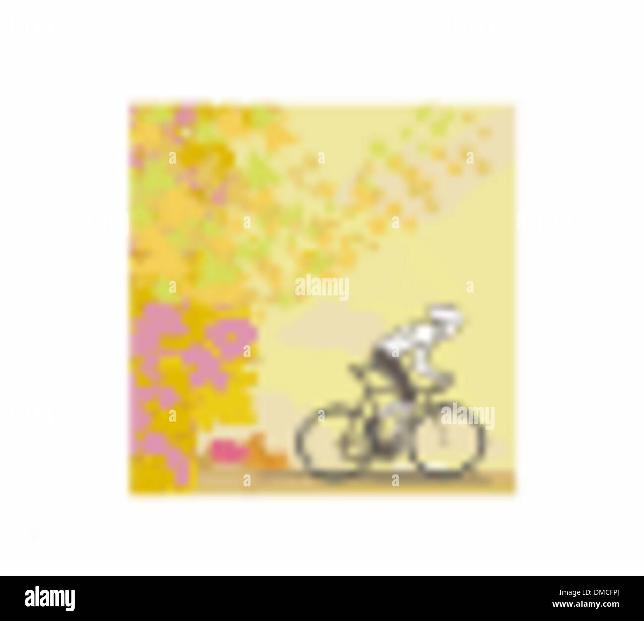 Outdoor autunno in bicicletta Illustrazione Vettoriale