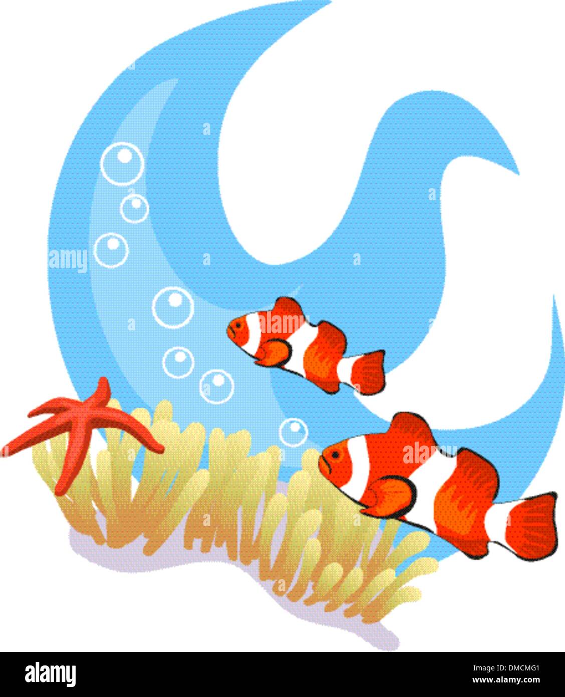 Acque tropicali Illustrazione Vettoriale