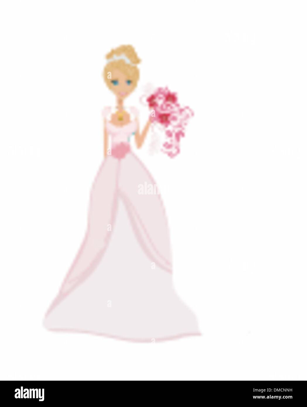 Bella sposa Illustrazione Vettoriale