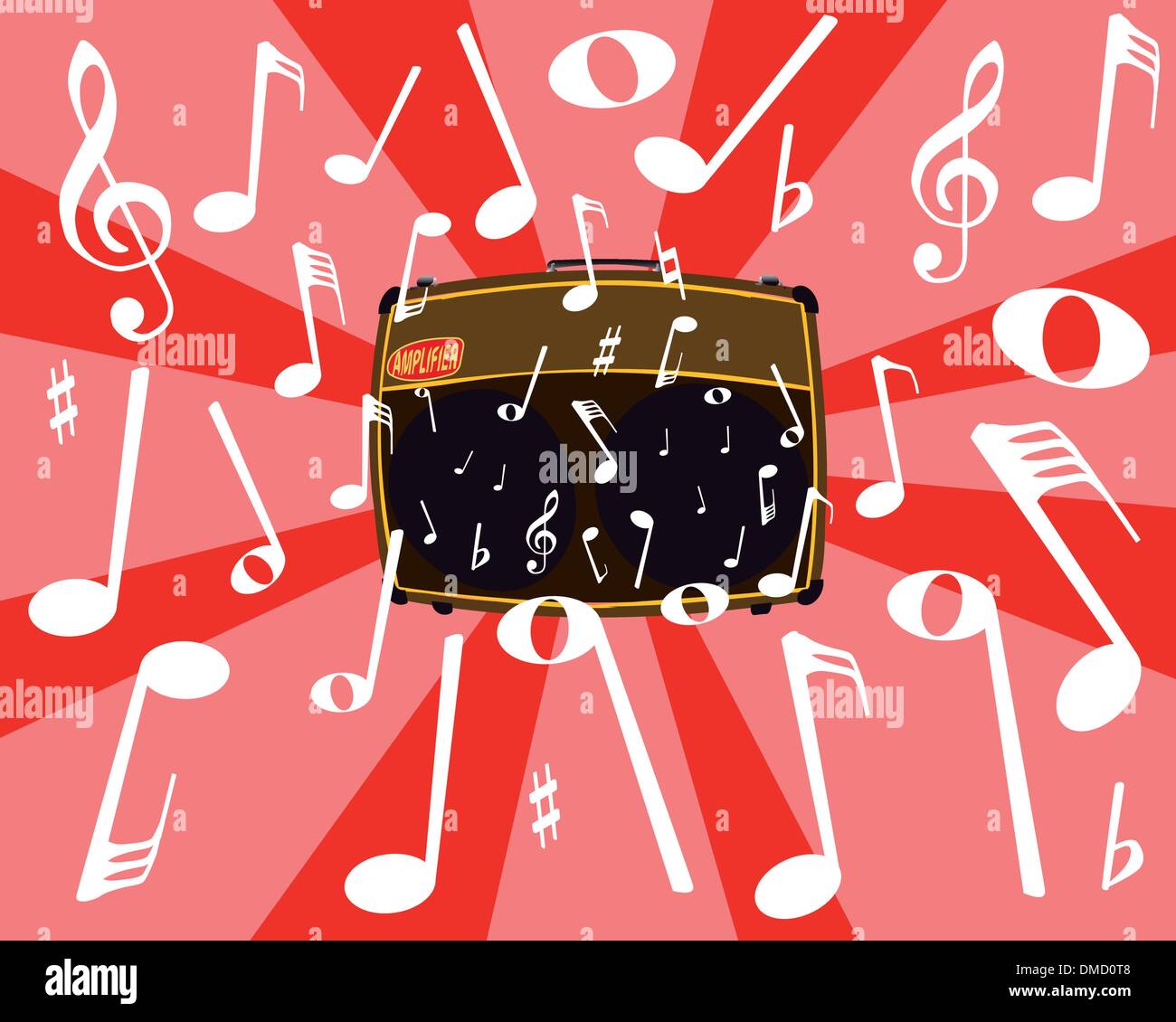 Rumore musicale Illustrazione Vettoriale