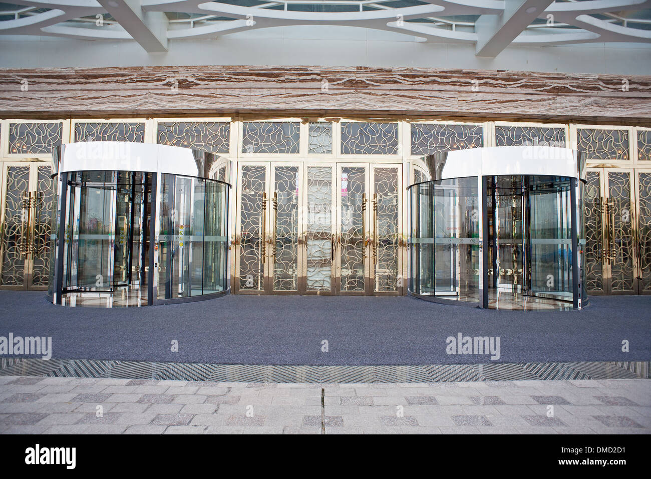 Shopping Mall decorazioni Foto Stock