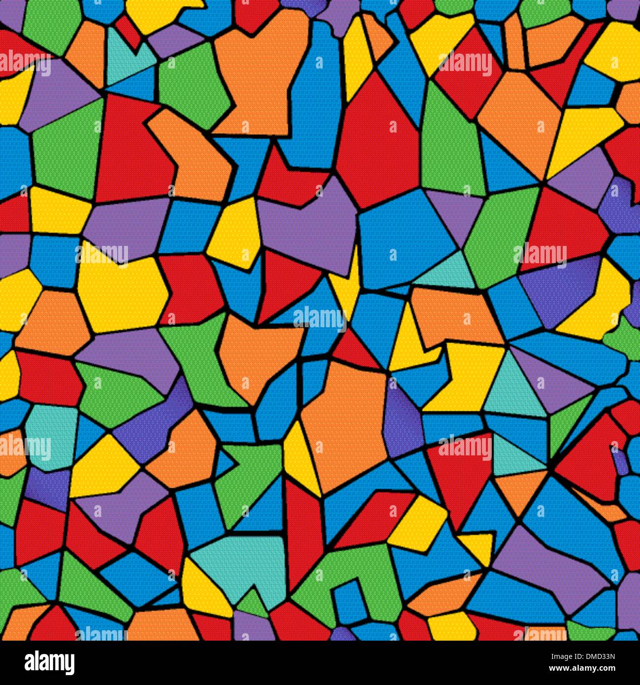 Mosaico di colore Illustrazione Vettoriale