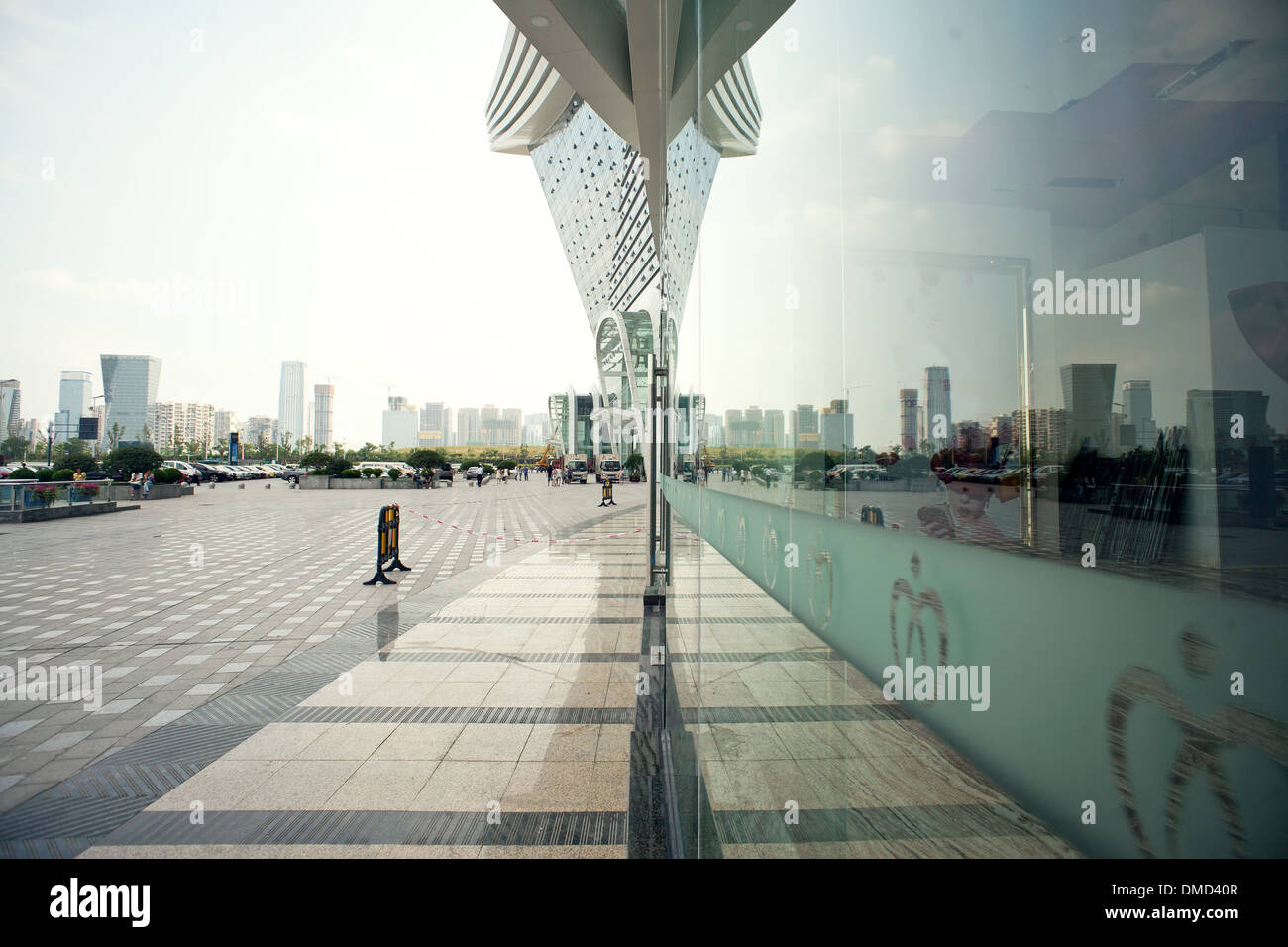 Shopping Mall decorazioni Foto Stock