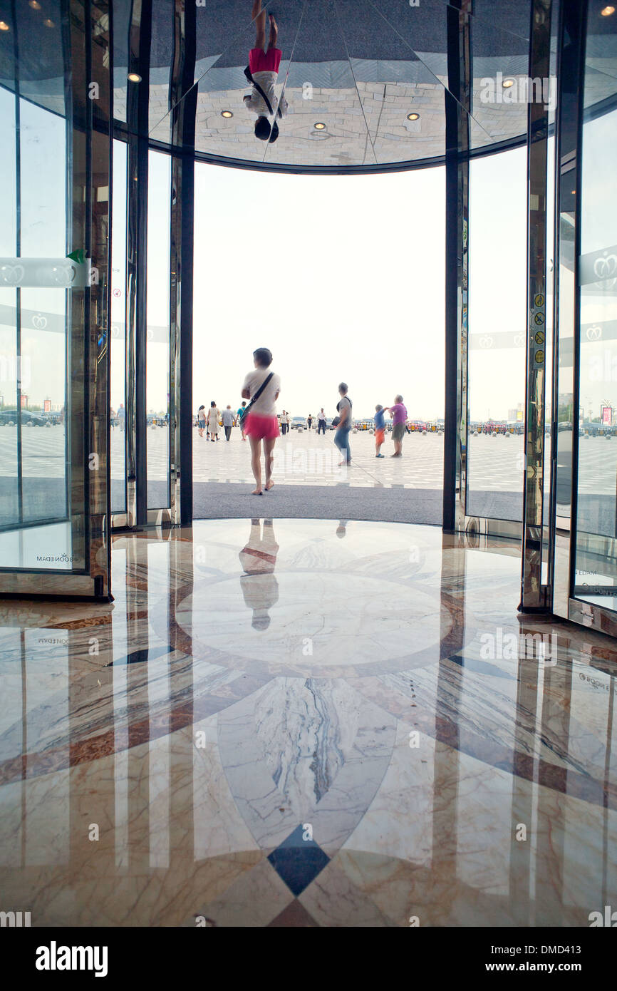 Shopping Mall decorazioni Foto Stock