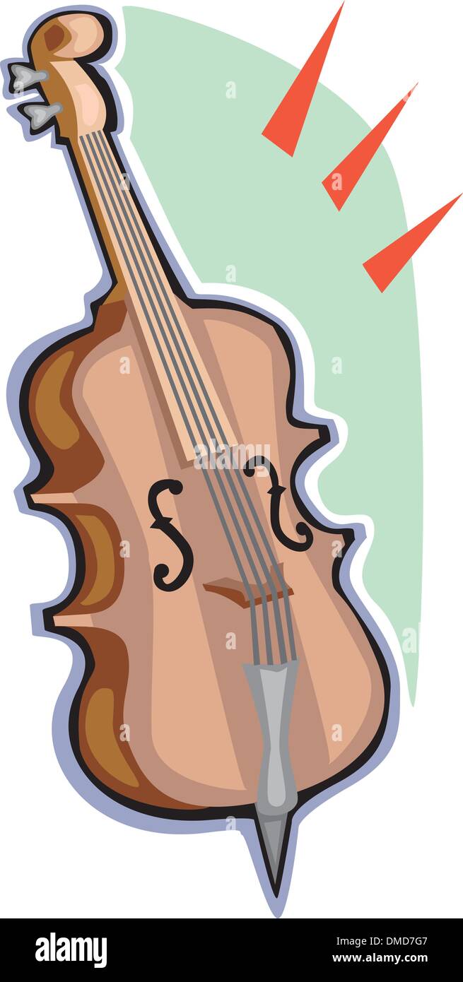 Violino Illustrazione Vettoriale