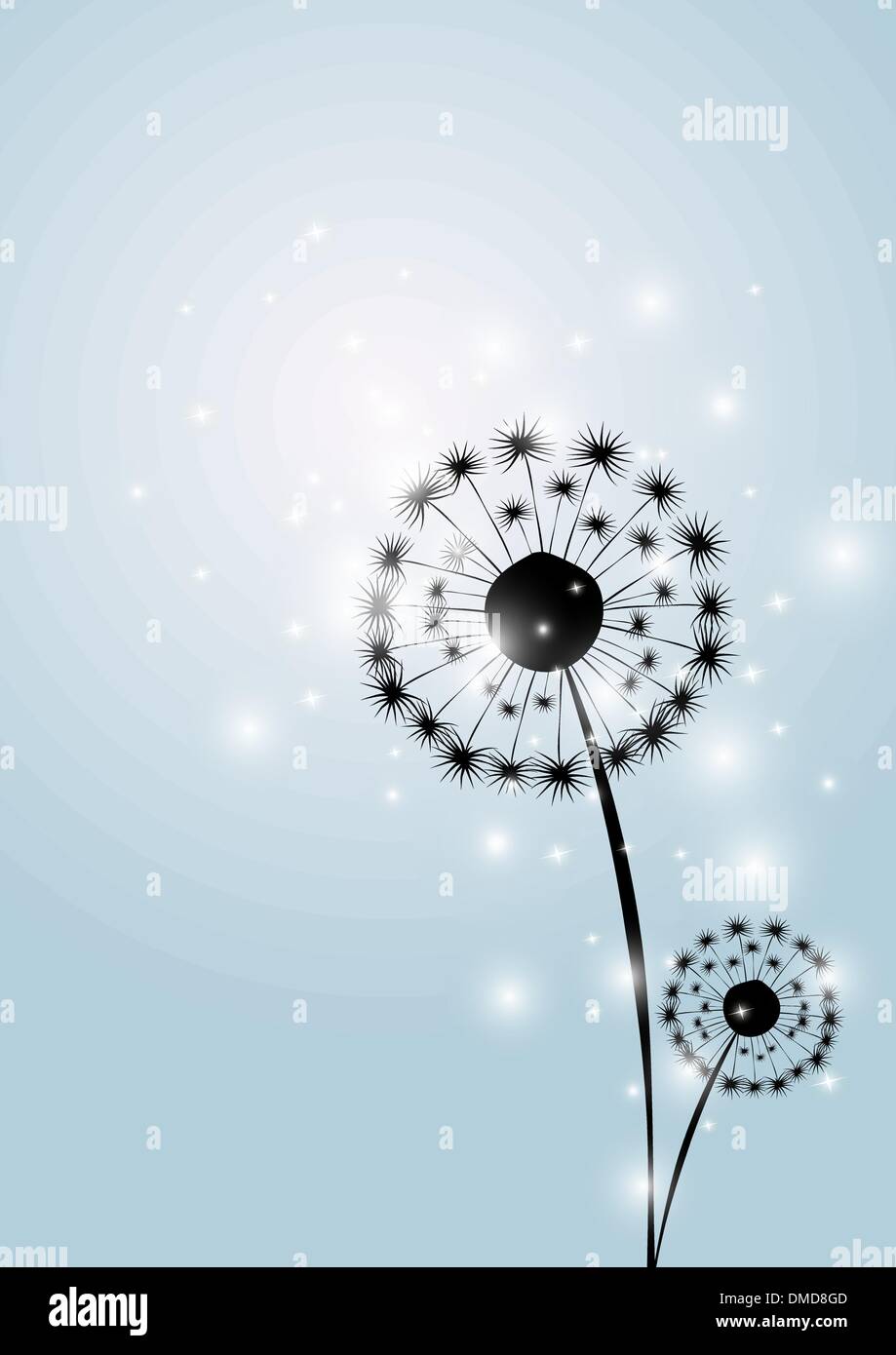 Fiore di sfondo vettoriale Illustrazione Vettoriale