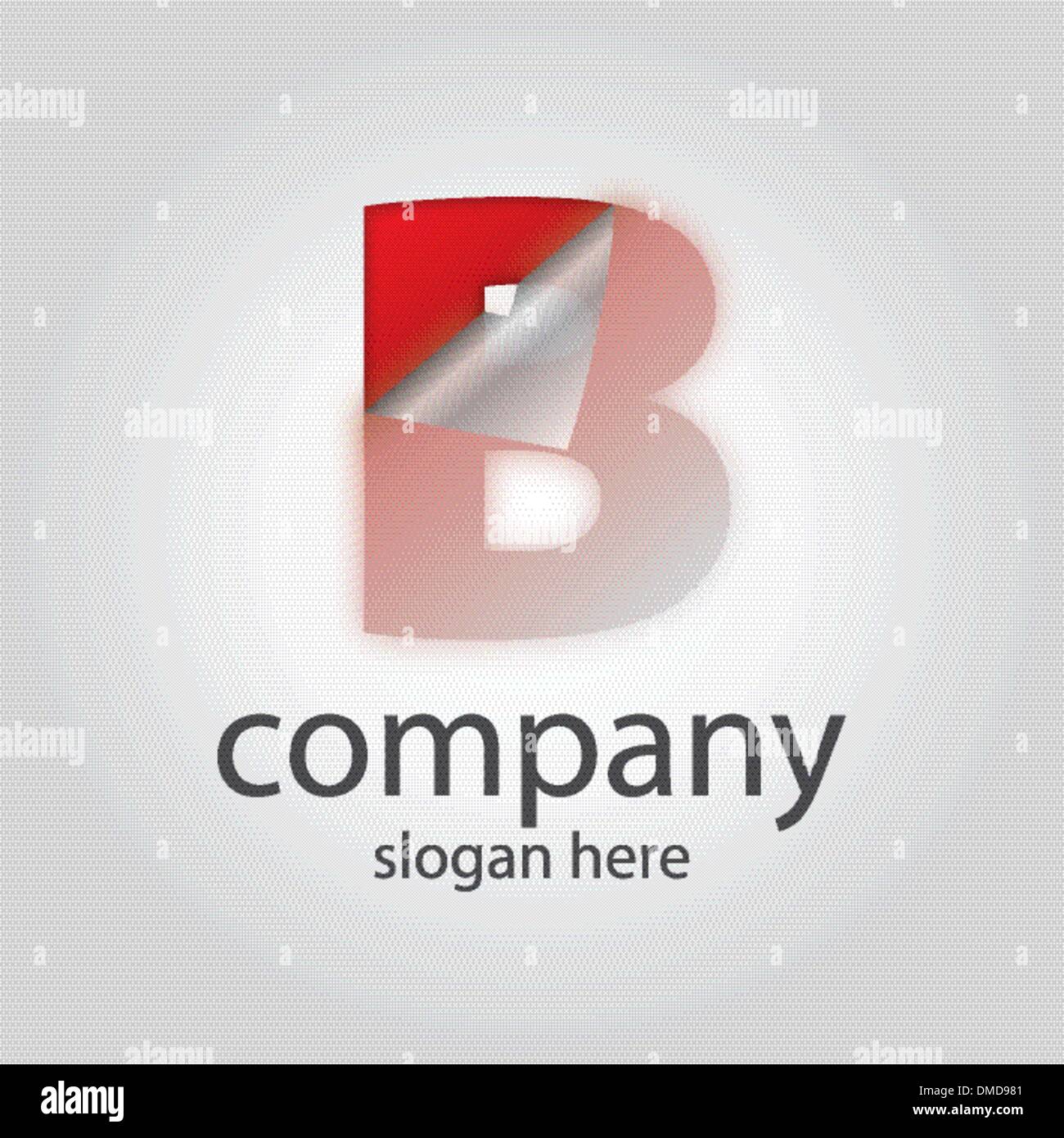 Vettore logo lettera Illustrazione Vettoriale