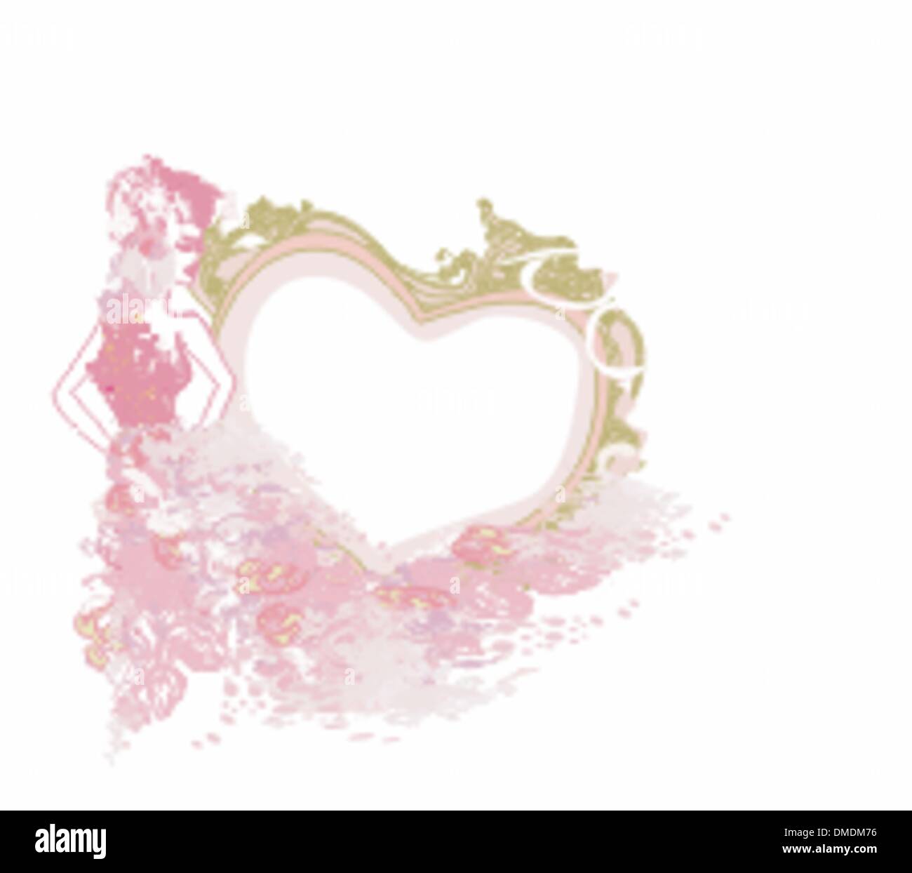 Bella Sposa card Illustrazione Vettoriale