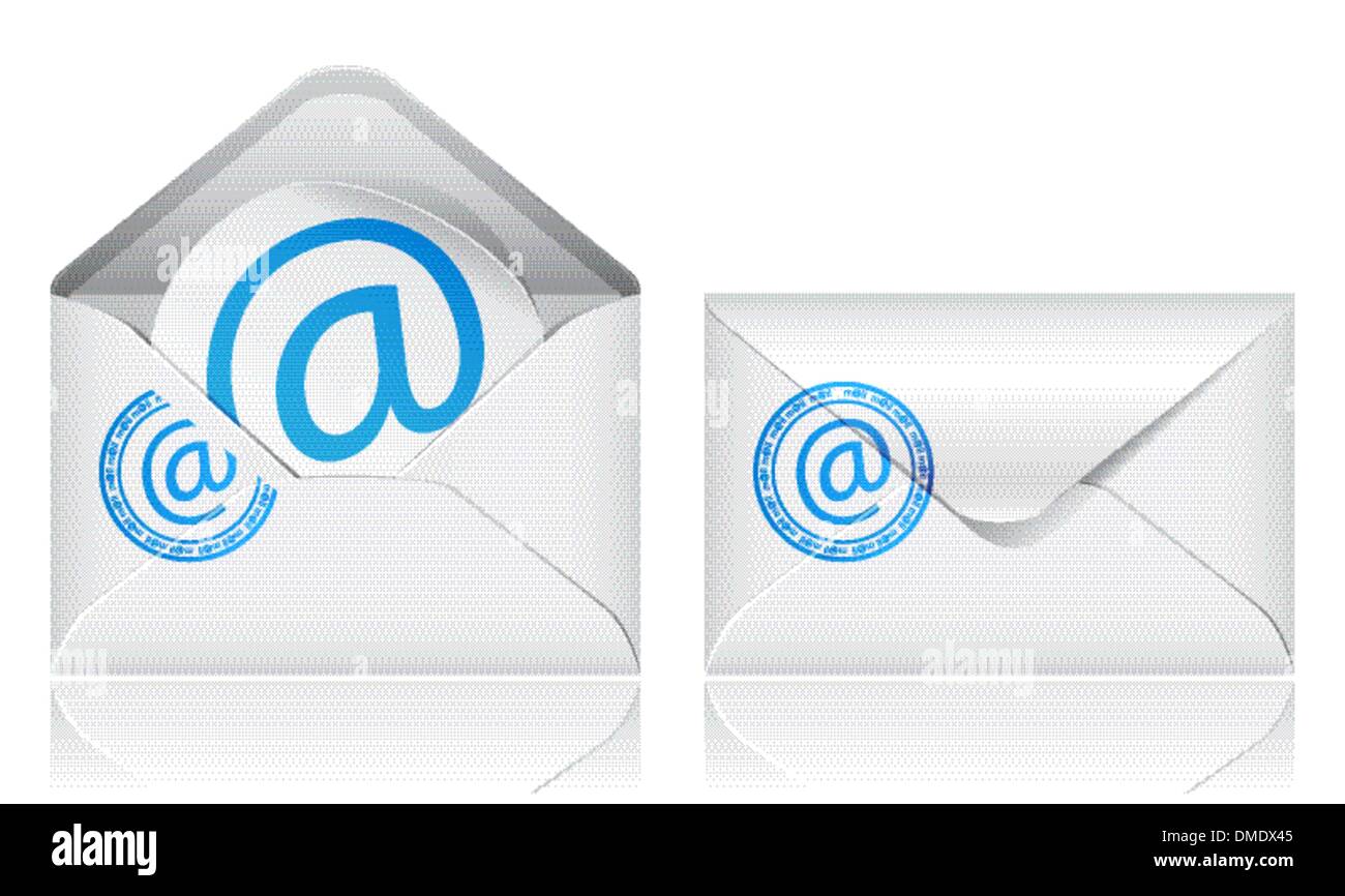 Icone del email Illustrazione Vettoriale