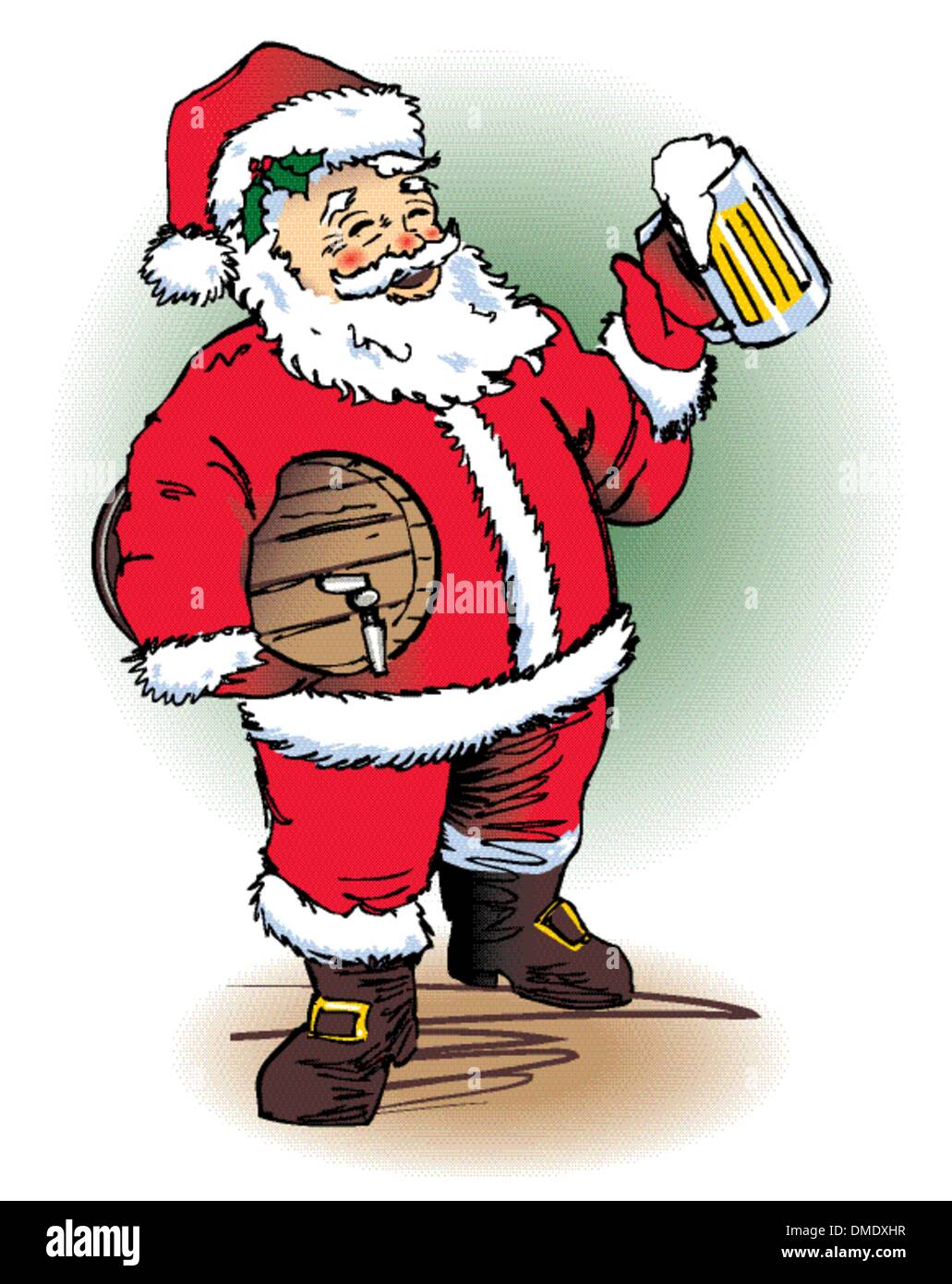 Ale di Babbo Natale Illustrazione Vettoriale