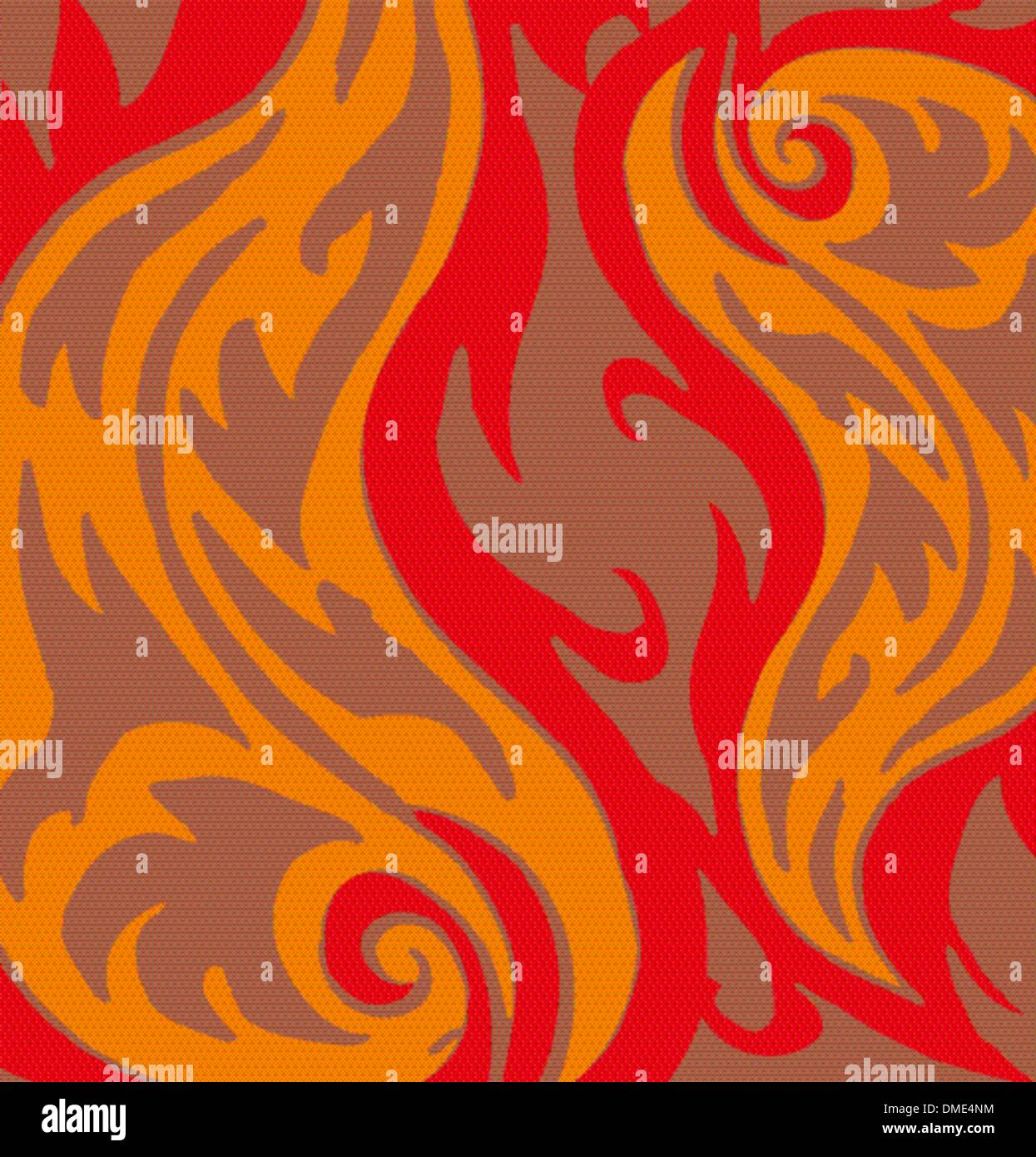 Tribal tattoo sfondo arte vettoriale Illustrazione Vettoriale