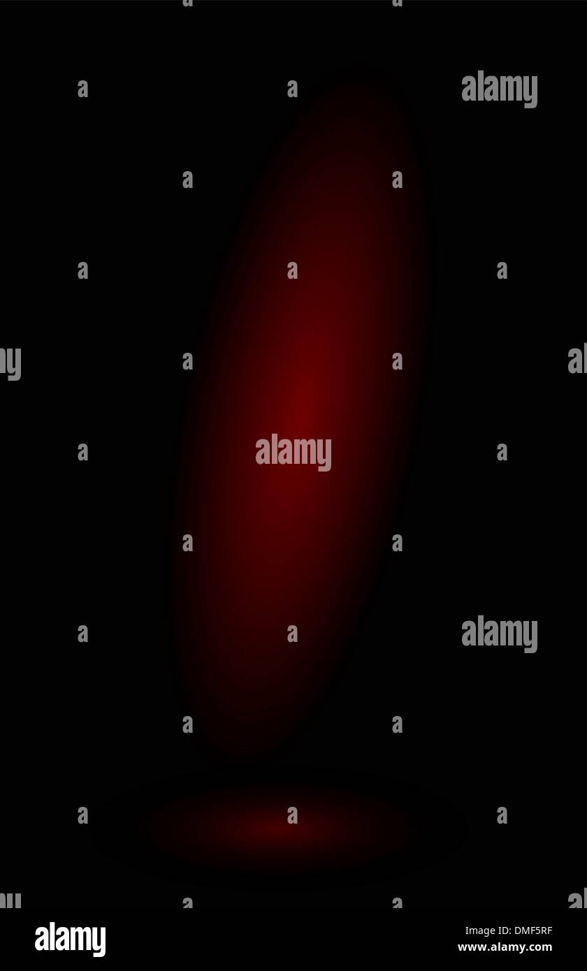Vettore di messaggi di posta elettronica in fiamme Illustrazione Vettoriale