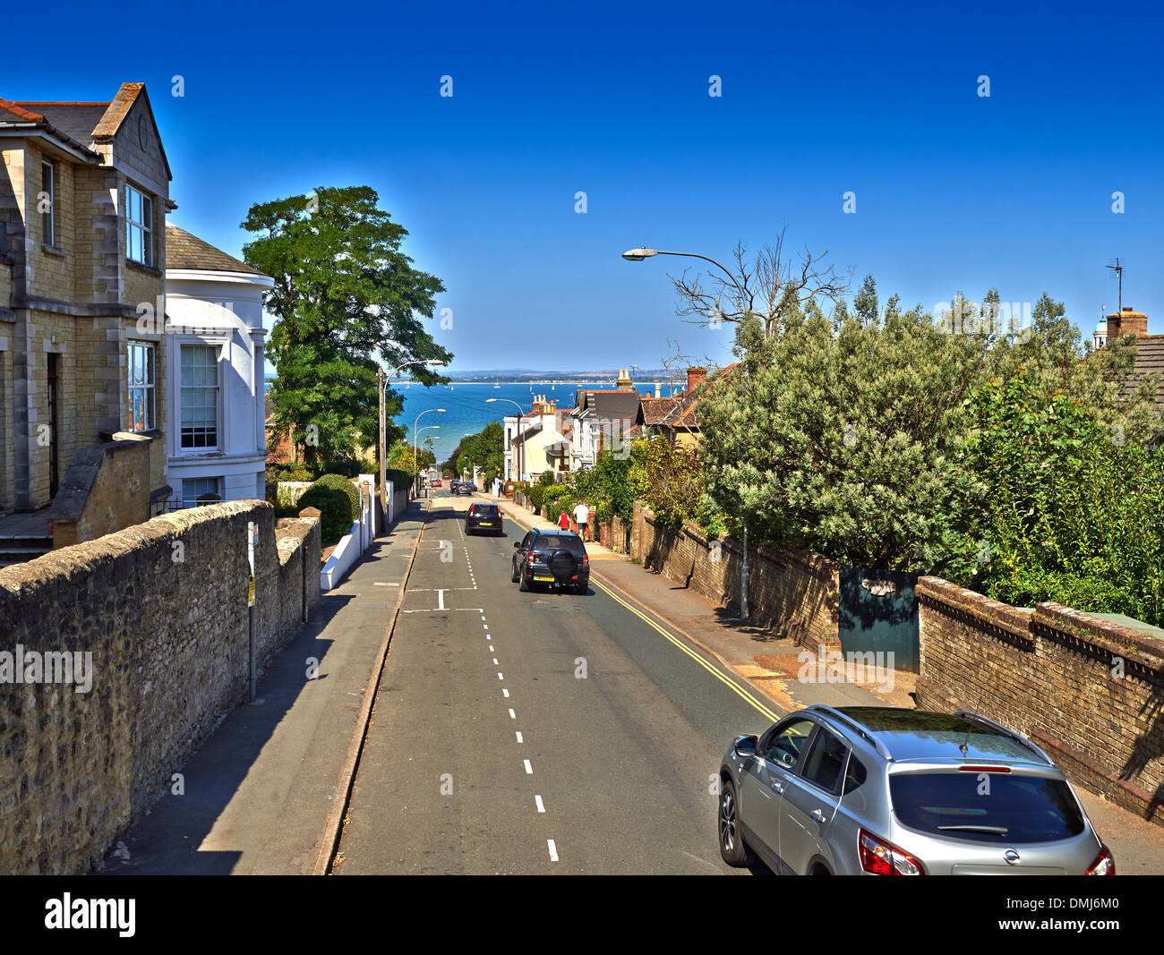 L'Isola di Wight noto agli antichi romani come Vectis, è un County e la più grande isola dell'Inghilterra Foto Stock