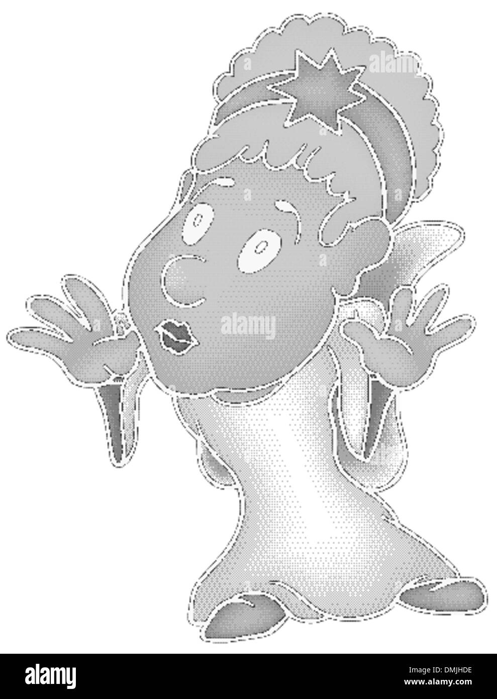 Piccolo angelo Illustrazione Vettoriale