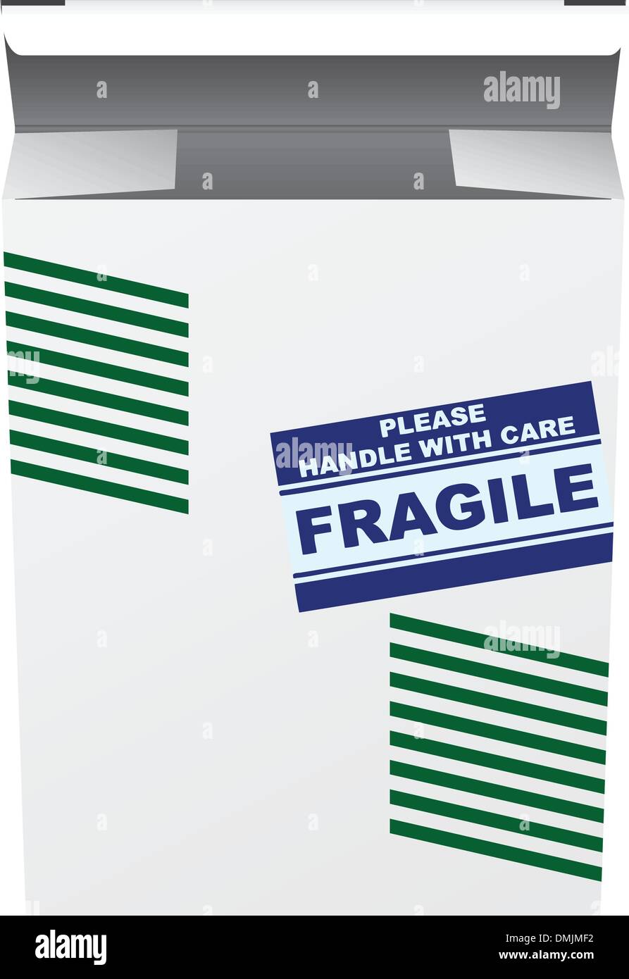 Etichetta sull'imballaggio Illustrazione Vettoriale
