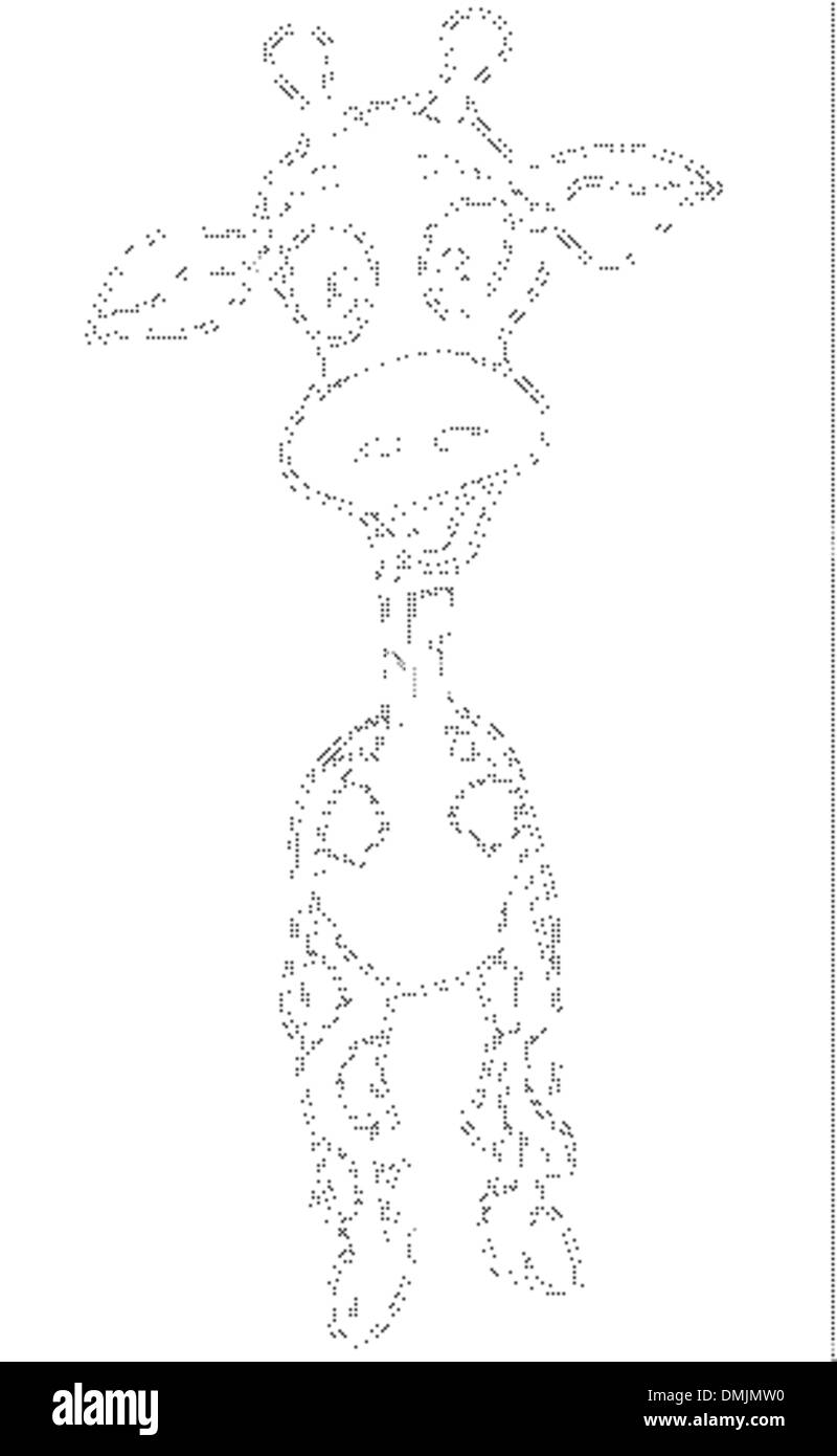 Giraffa Illustrazione Vettoriale