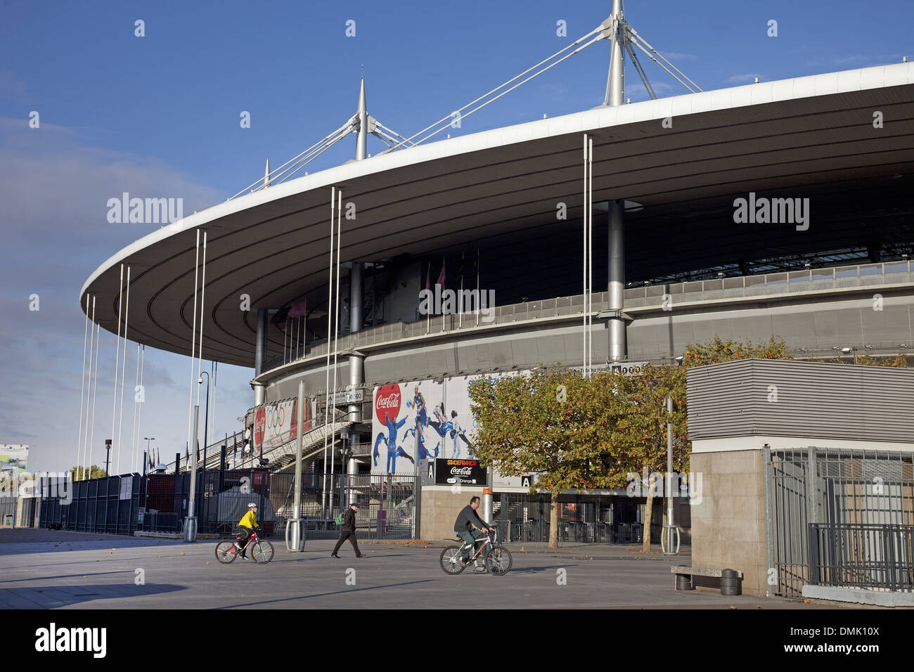 STADE DE FRANCE, il più grande stadio di Francia, costruito tra il 1995 e  il 1998 per soddisfare le esigenze dei campionati del mondo di calcio, LA  PLAINE SAINT-DENIS TRIMESTRE, SAINT-DENIS, SEINE-SAINT-DENIS (