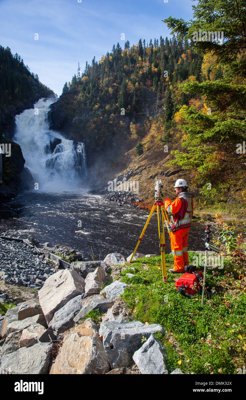 VAL JABERT, Saguenay, lago St Jean, estate indiana, i colori autunnali, Quebec, Canada Foto Stock