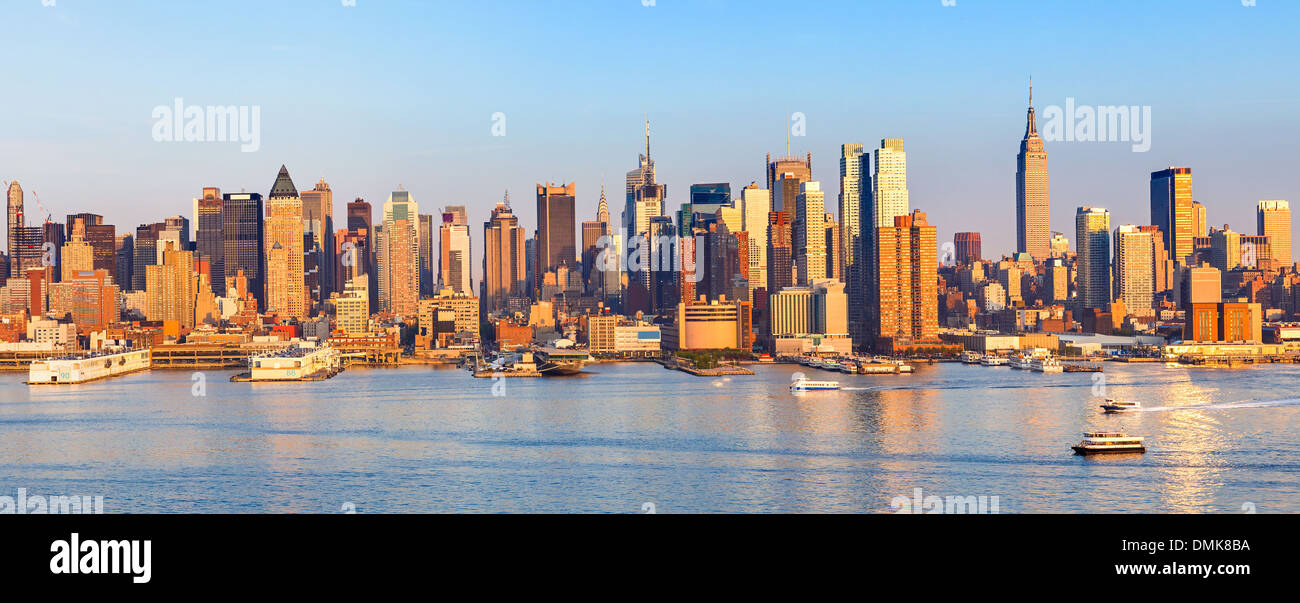 Vista panoramica di Manhattan Foto Stock