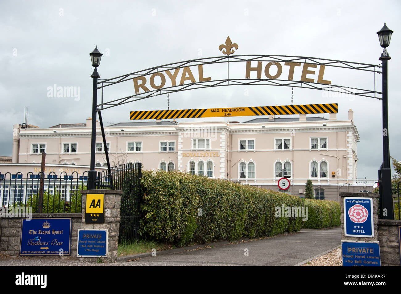 Royal Hotel Weston-Super-Mare Regno Unito Foto Stock