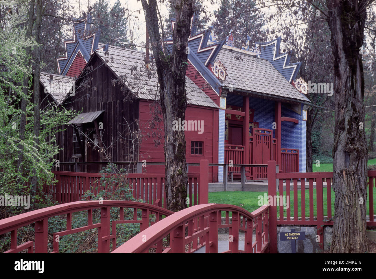 Joss House, Weaverville Joss House State Historic Park, California Foto Stock