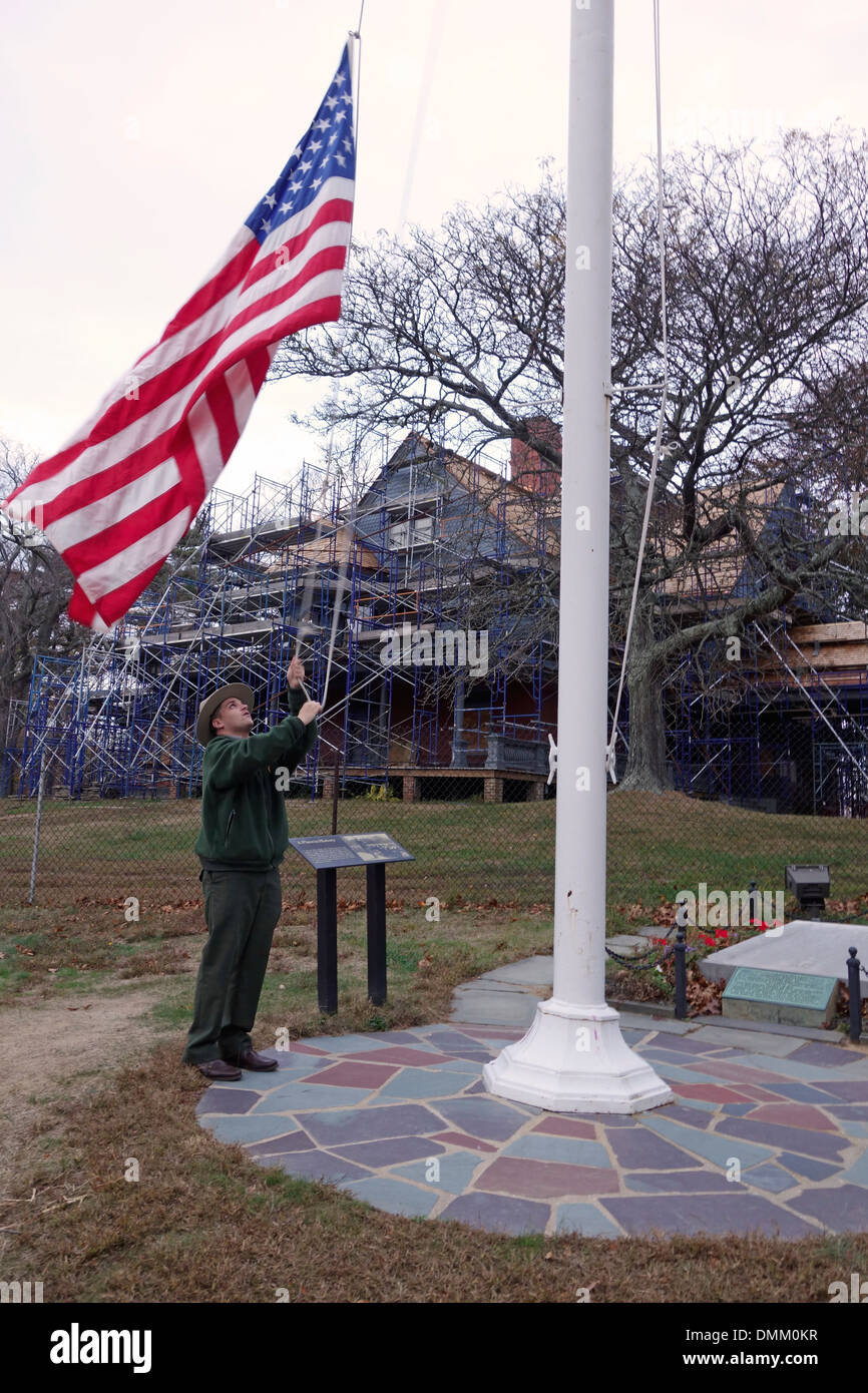 Sagamore Hill National Park Foto Stock