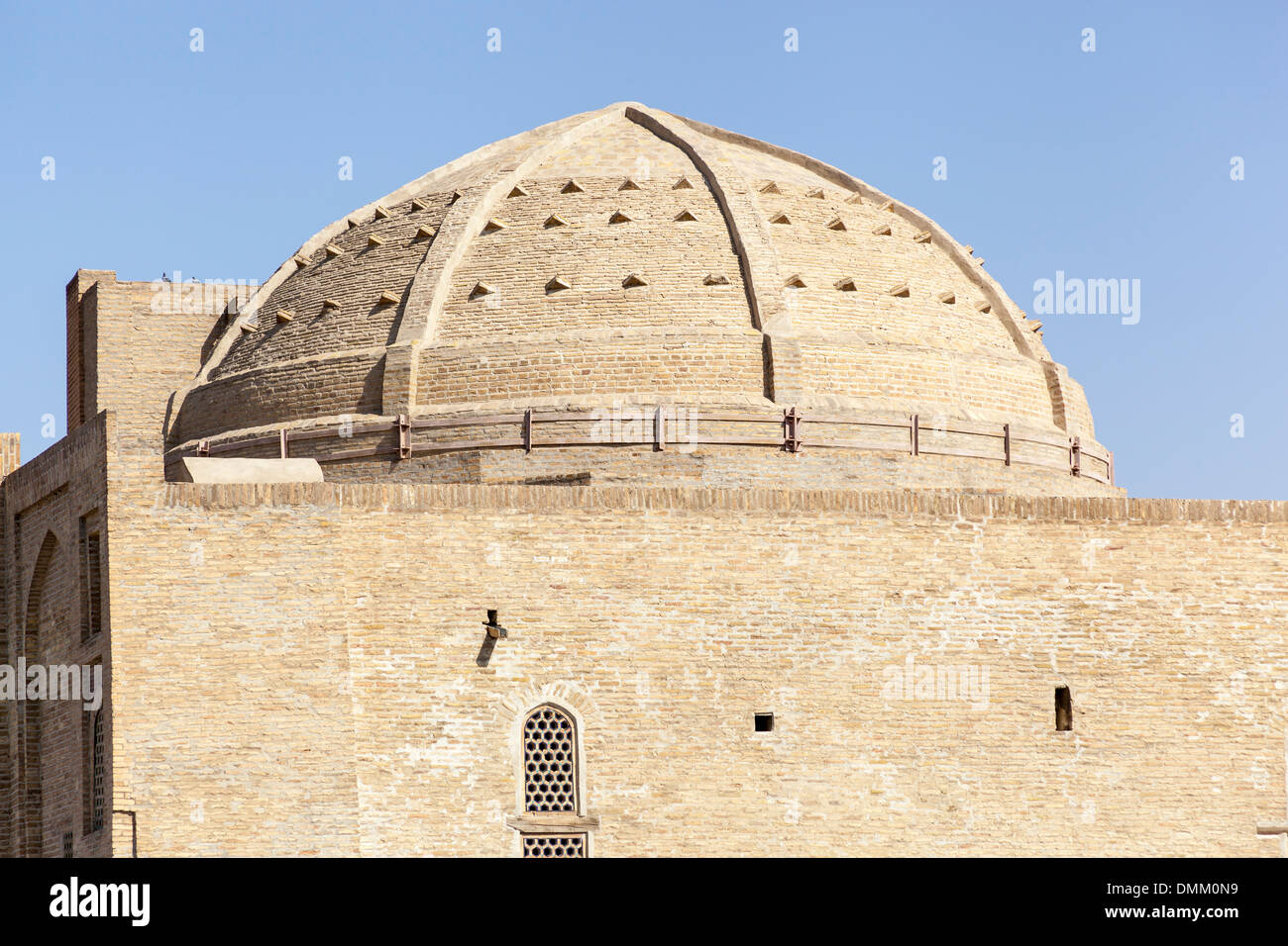 Cupola di Nadir Divan Begi Khanaka, noto anche come Nadir Divan Beghi Khanaka, Bukhara, Uzbekistan Foto Stock