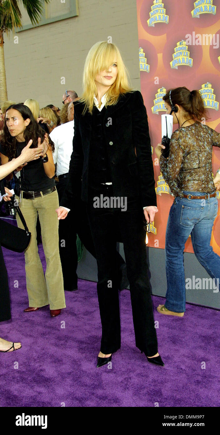 2 giugno 2002 - Los Angeles, California, Stati Uniti d'America - ..2002 MTV Movie Awards.a.SANTUARIO AUDITIORIUM, Los Angeles, CA.Giugno 1, 2002. NINA PROMMER/ 2002 K25120NP(Immagine di credito: © Globo foto/ZUMAPRESS.com) Foto Stock