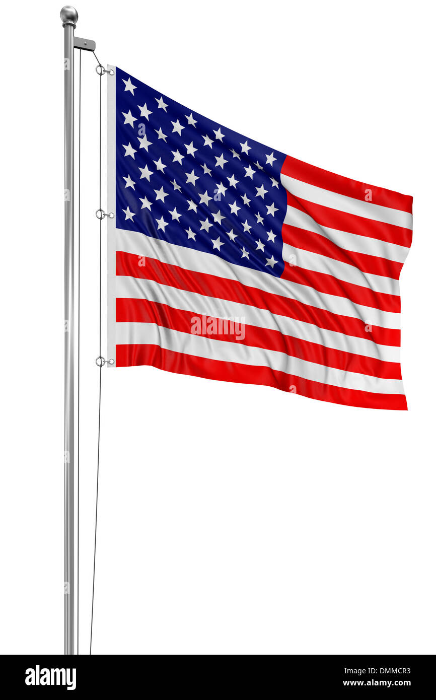 Bandiera degli Stati Uniti Foto Stock