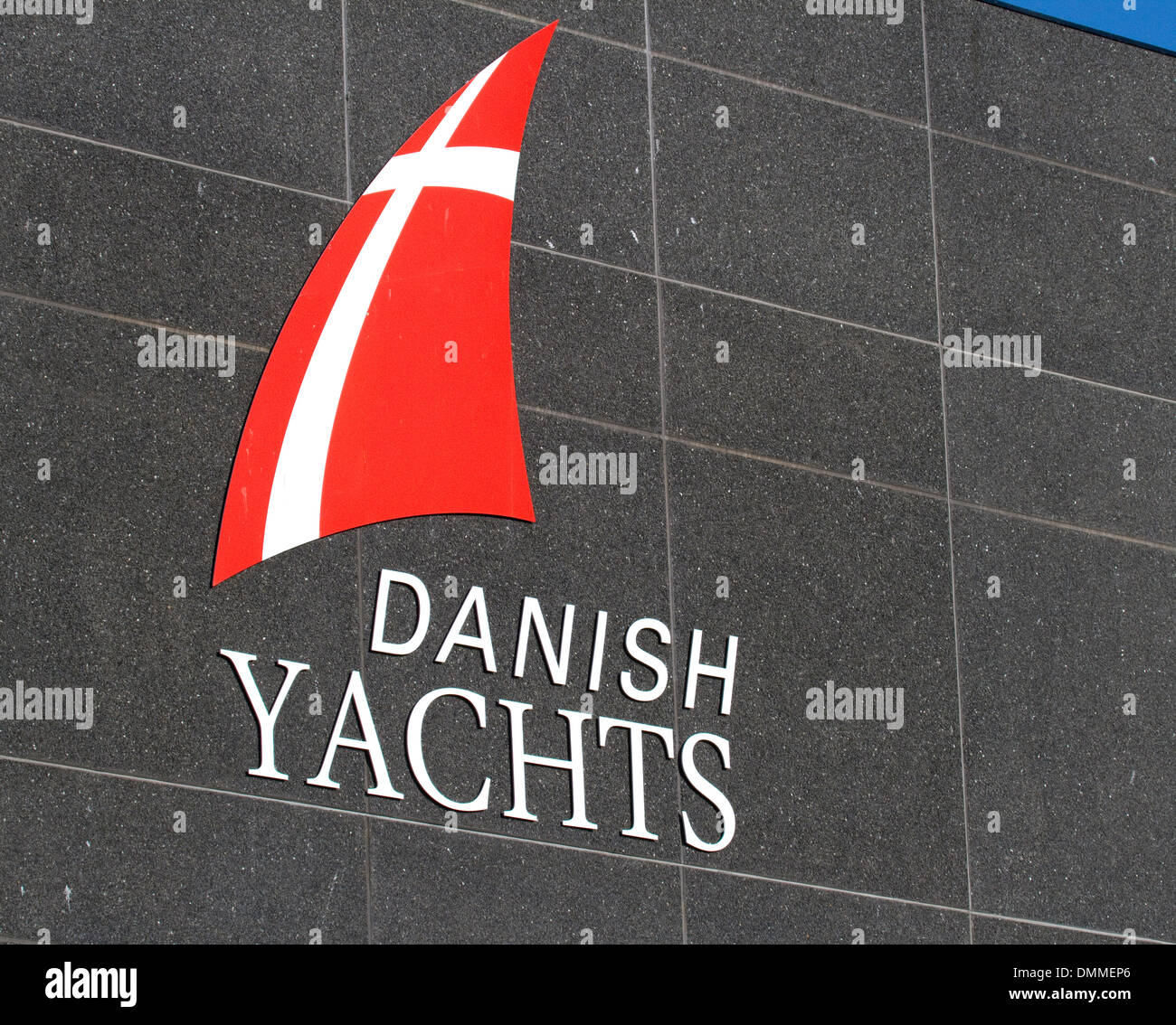 Yacht danese a Skagen. Foto Stock