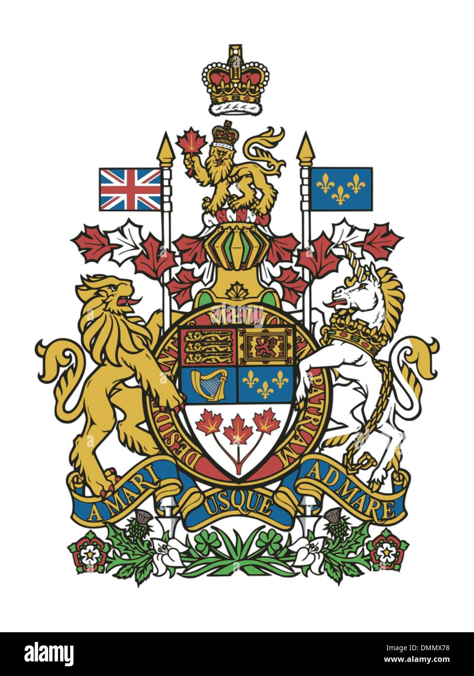 Stemma del Canada Illustrazione Vettoriale