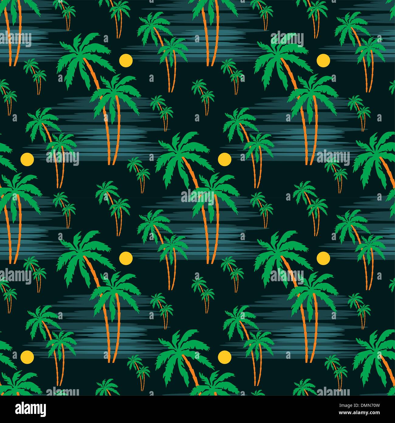 Seamless pattern di Palm Illustrazione Vettoriale