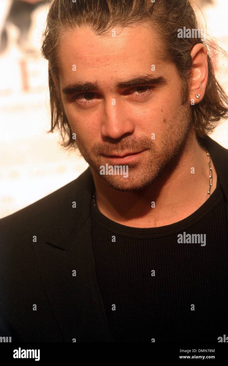 Colin Farrell il tedesco Premiere di "Alexander" di Colonia. Foto Stock