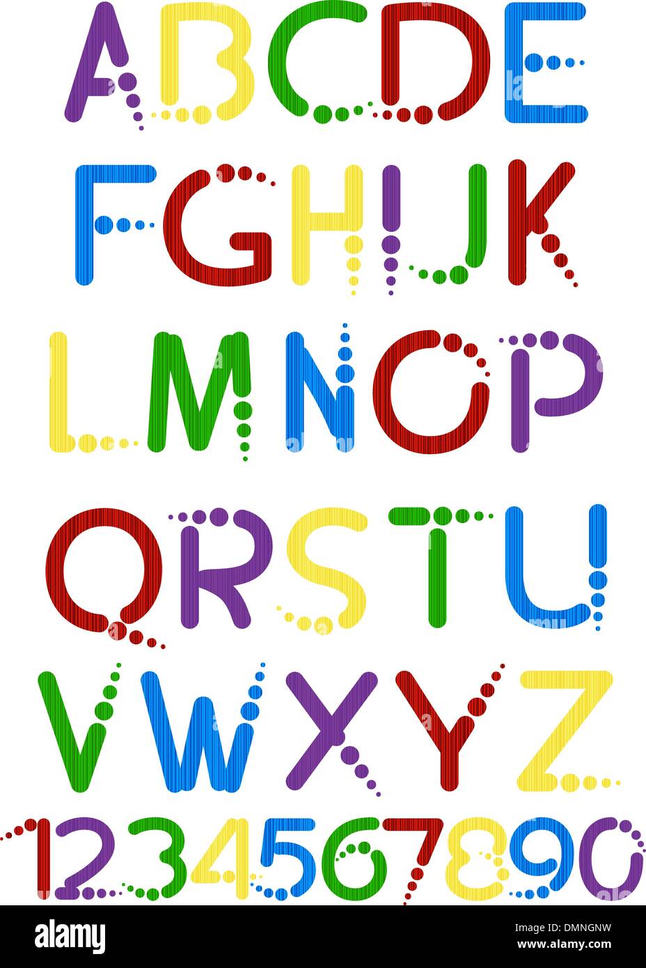 Ordine alfabetico Illustrazione Vettoriale