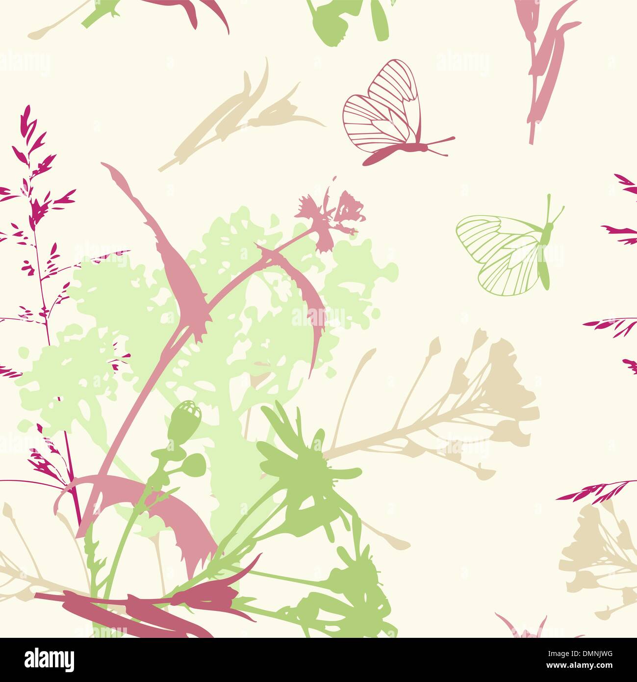 Floral pattern senza giunture Illustrazione Vettoriale