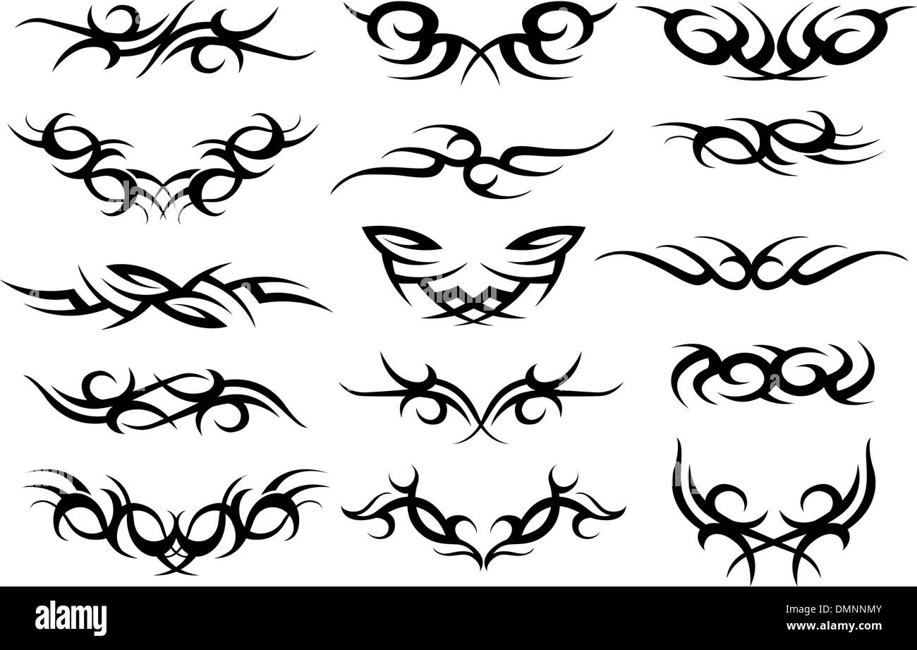 Elemento tribale design Illustrazione Vettoriale