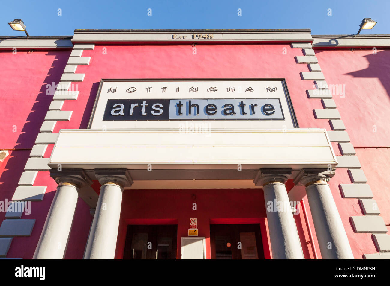 Nottingham Arts Theater, Nottingham, Inghilterra, Regno Unito Foto Stock