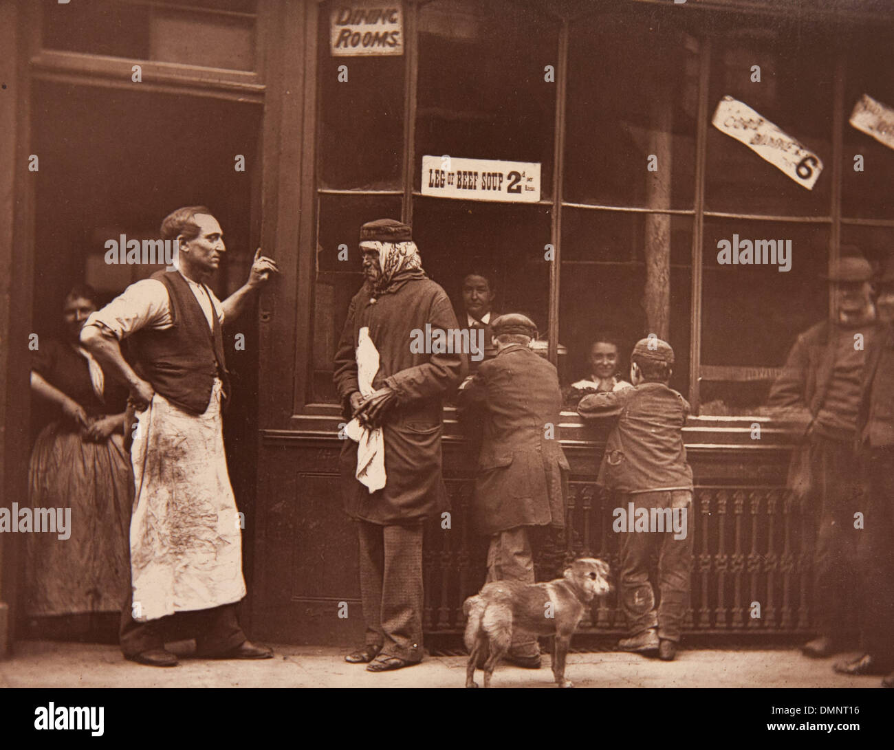 Fotografia che mostra il 'A carcerati home " nella vita di strada a Londra prenota Foto Stock