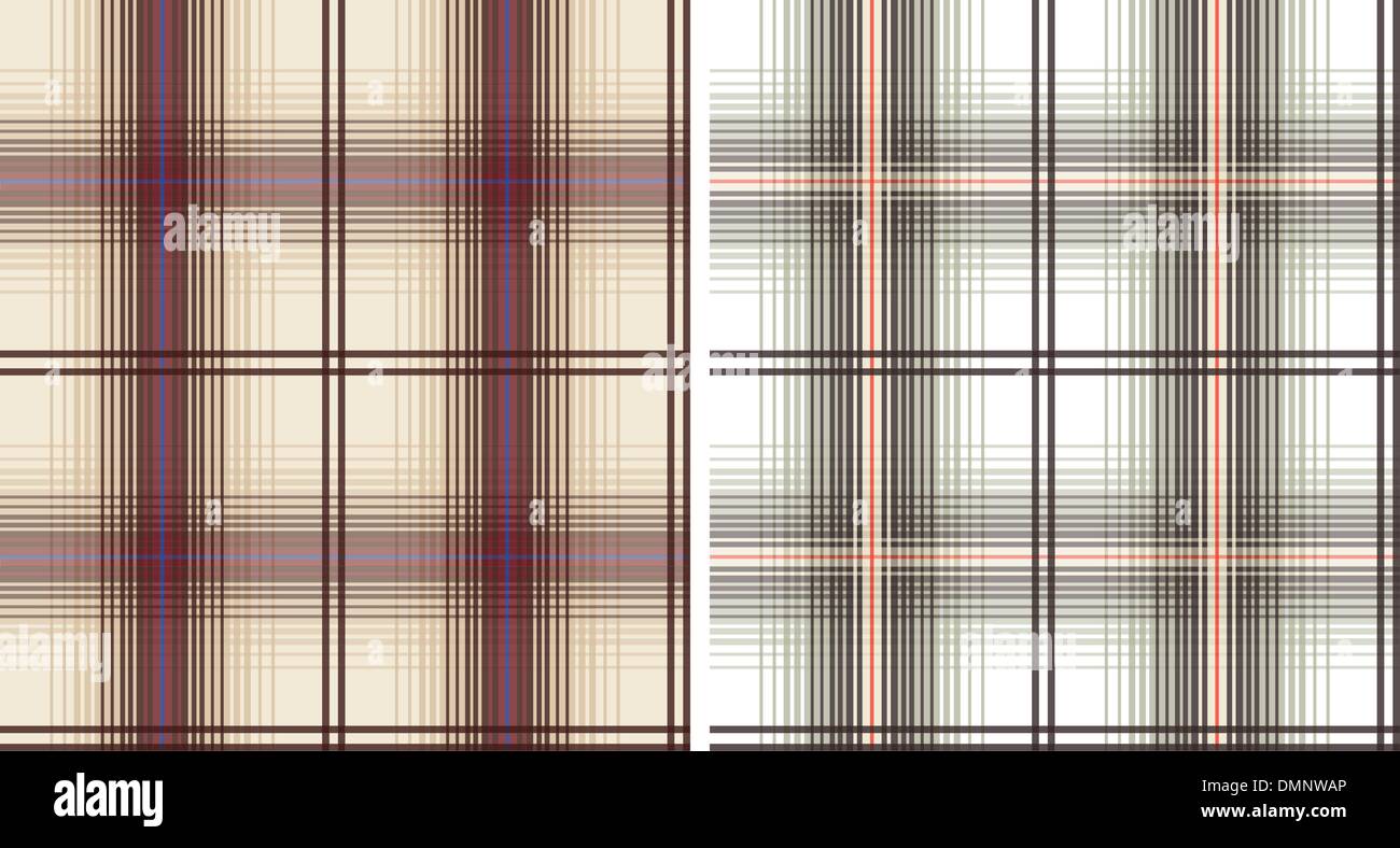 Seamless plaid modello di controllo Illustrazione Vettoriale
