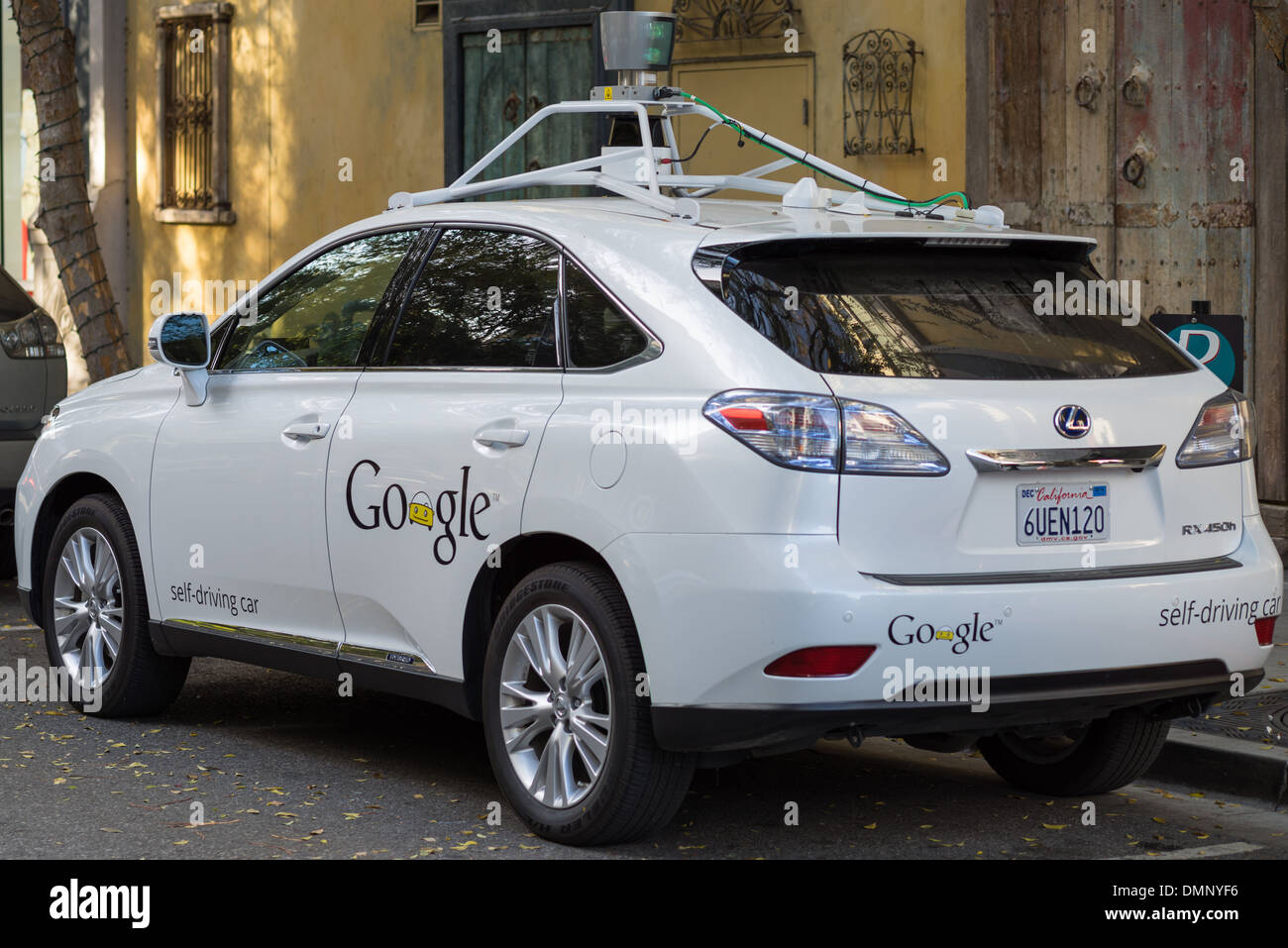 Google guida auto auto. Foto Stock