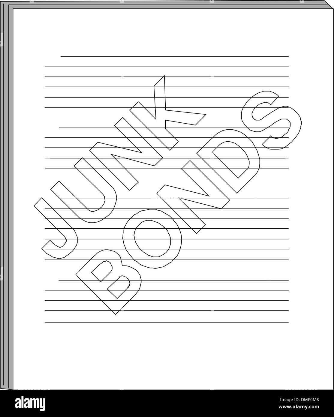 Junk Bond Illustrazione Vettoriale