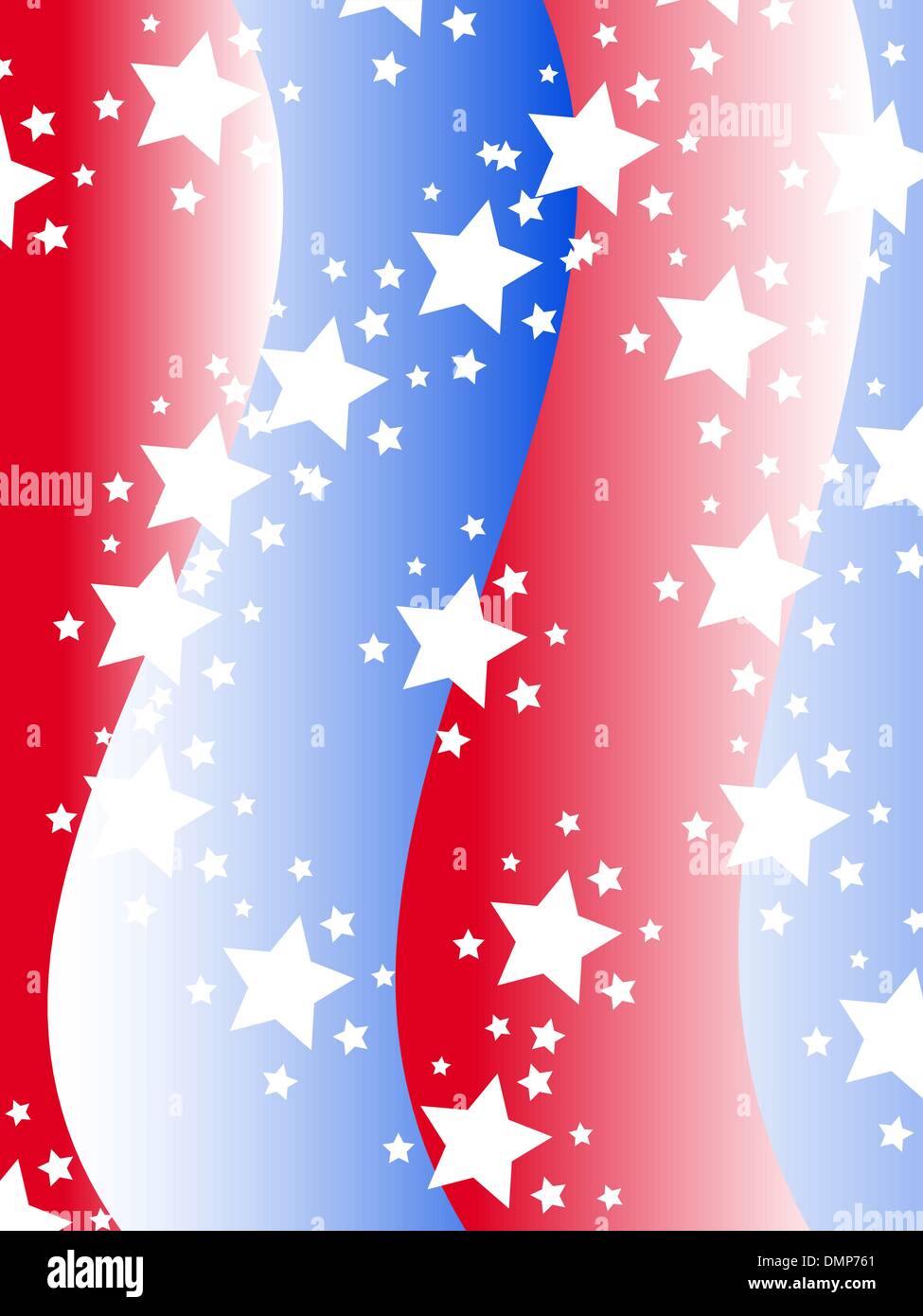 Sfondo patriottico Illustrazione Vettoriale