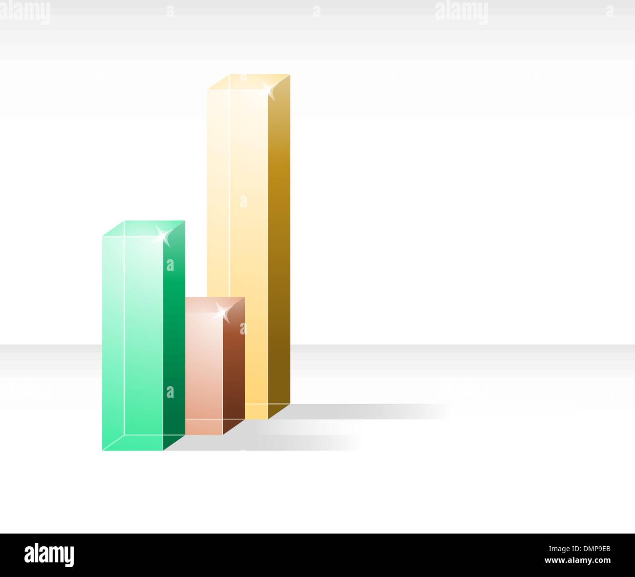grafico 3d di colore Illustrazione Vettoriale
