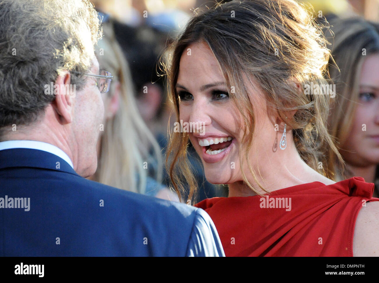 Alan Horn e Jennifer Garner in prima mondiale di "La vita dispari di Timothy Green" a El Capitan theater - Gli arrivi di Los Angeles Foto Stock