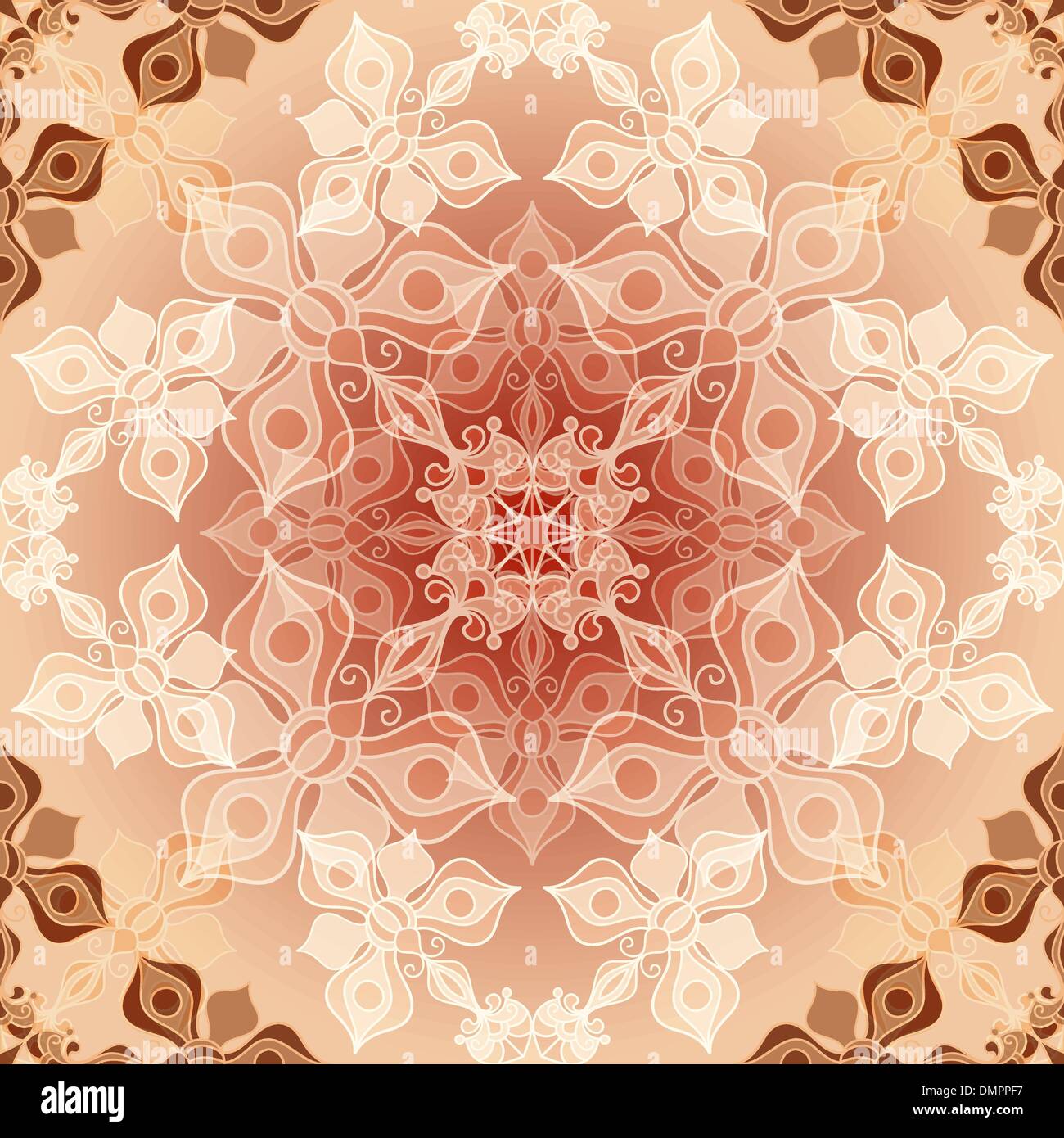 Vintage modello senza giunture Illustrazione Vettoriale