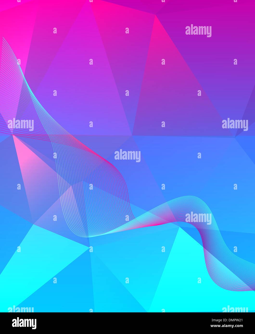 Poligono di destra Illustrazione Vettoriale