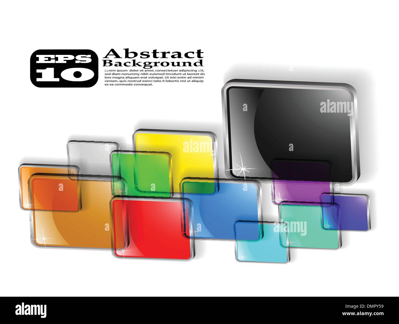 Il vettore di colore in astratto eps di sfondo 10 Illustrazione Vettoriale